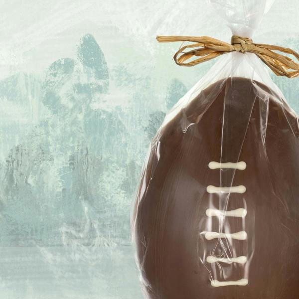 Milk Chocolate Deluxe Rugby Ball