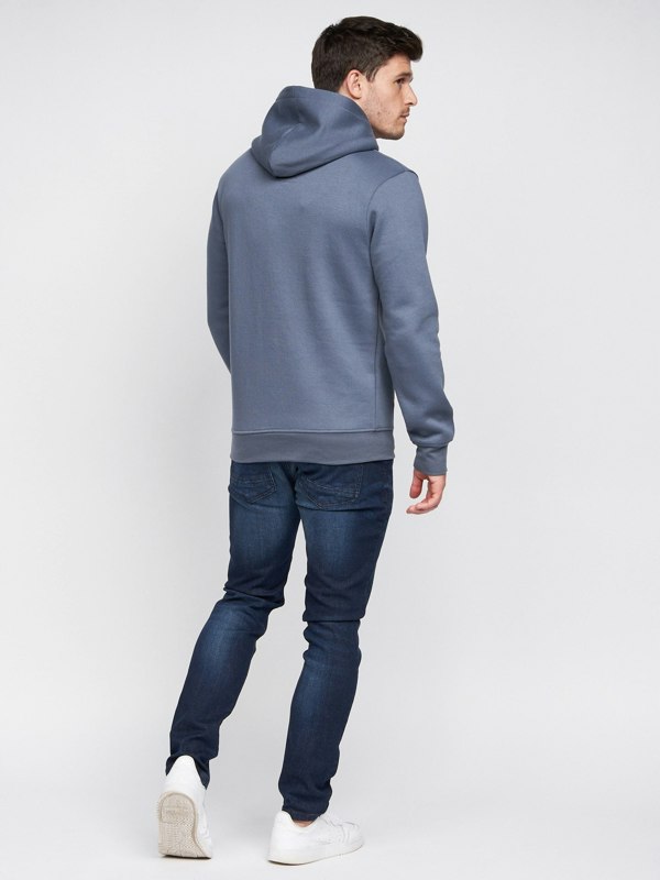 Duck and Cover Icarusa Hoodie - Denim Blue