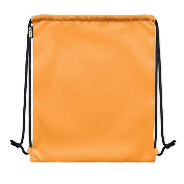 MidOcean Night Large RPET Drawstring Bag - Orange - 