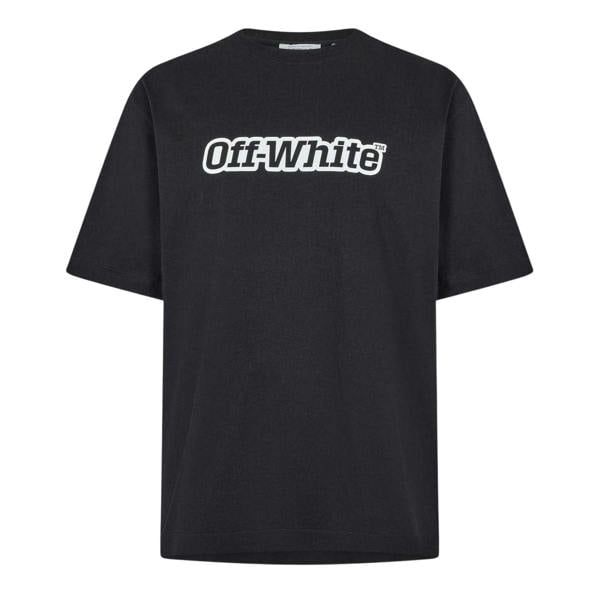 Off White Mens Outline Skate T-Shirt - Black/White - 