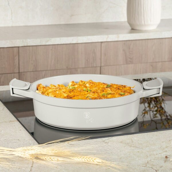 Berlinger Haus Shallow Pot with Lid BH7785 – 28 cm Sahara