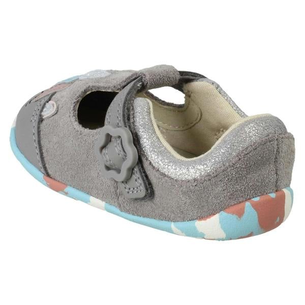 Clarks Girls Clarks Pre Walking T-Bar Shoes Roamer Myth