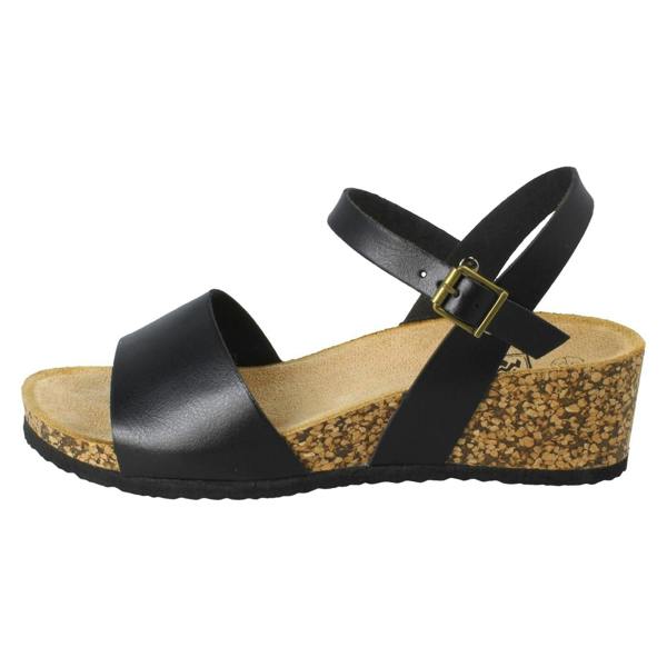 Down to Earth Ladies Down To Earth Wedge Heeled Summer Sandals F12088