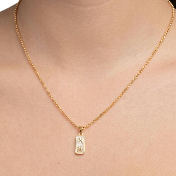 Uchi & Soto Kin Gold Uchi and Soto Pendant