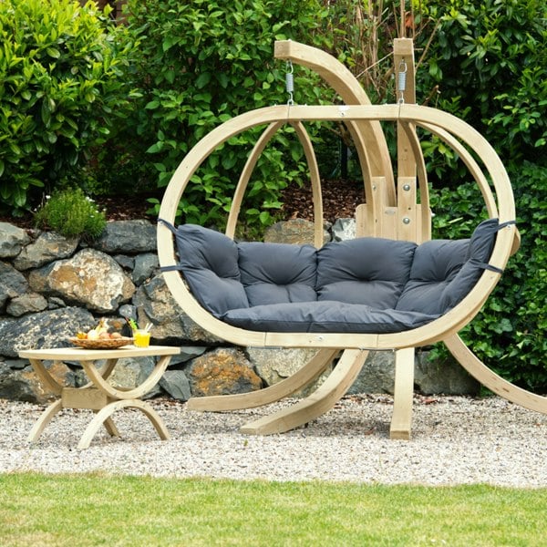 Amazonas Globo Royal Anthracite Hanging Egg Chair