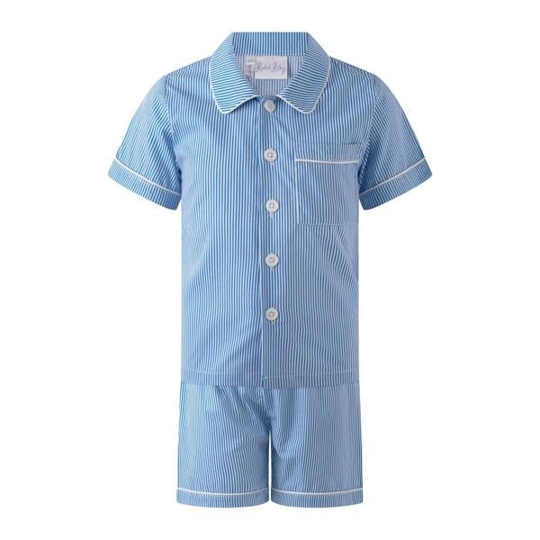Rachel Riley Pinstripe Short Pyjamas