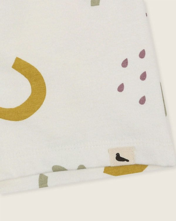 Eco-friendly organic cotton kids shorts