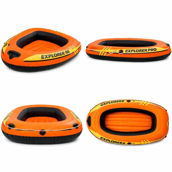smartbies Intex Explorer Pro 50 Inflatable Boat | Durable Pool & Outdoor Water Toy