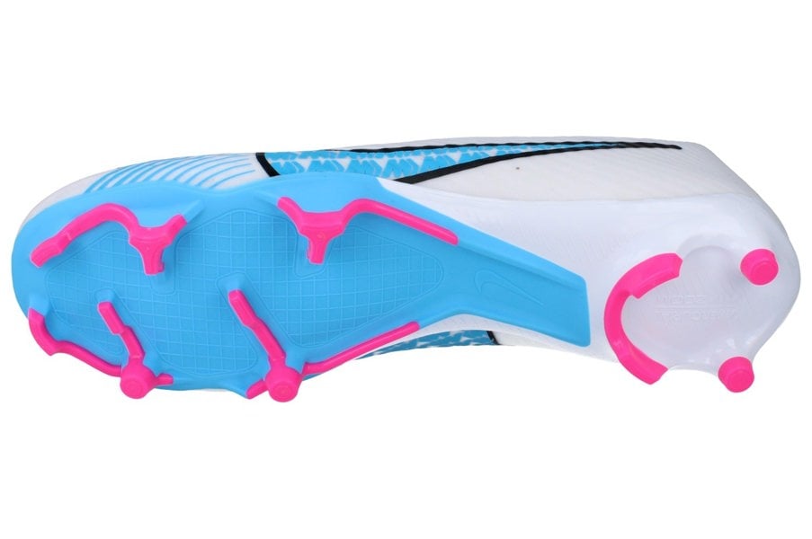 Nike Zoom Vapor 15 Academy Fg/Mg Mens Football Boots Dj5631  146 - White Blatic Blue Hot Punch 146 - Photo 4