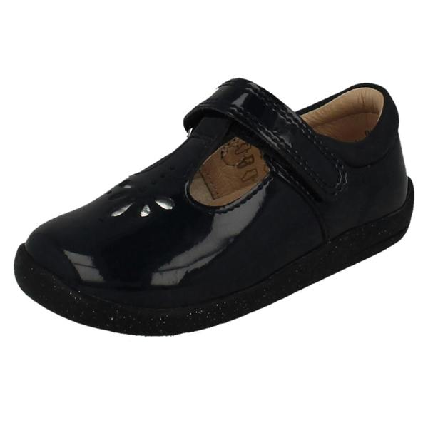 Start-rite Girls Startrite T-Bar Laser Detailed Shoes Puzzle