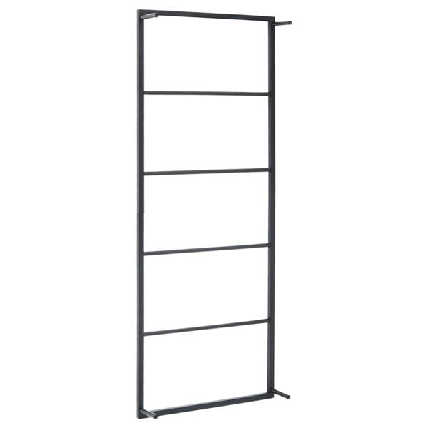 Berkfield Towel Rack Black 45x10x115 cm Steel