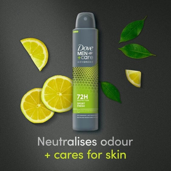 Dove Men+Care Dove Anti-Perspirant Men+Care Advanced Sport Fresh 72H Protection Deo, 18x200ml