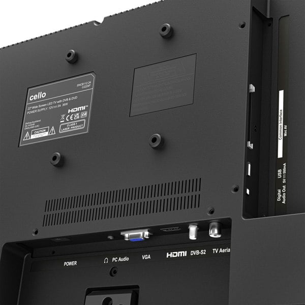 Cello 2224F Full HD  Television  With Built in DVD Player