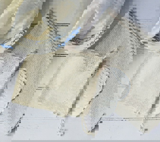 Antonia York Makeup Removal Pads Washable and Reusable Eco Friendly Bamboo Cotton Face Wipes in Organic Cotton Mesh Bag