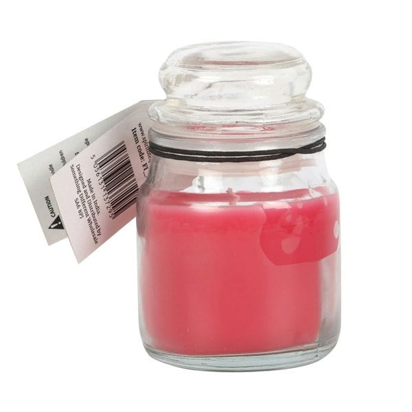 Something Different Red Rose Love Candle Jar - Red