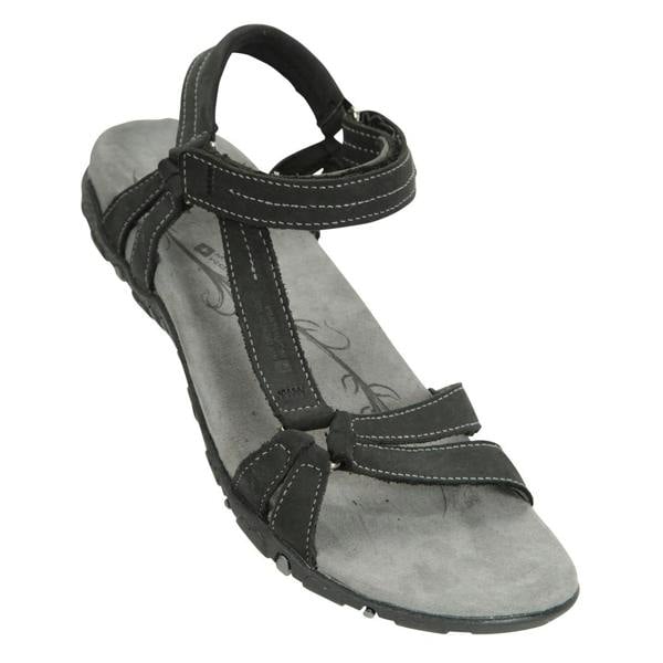 Mountain Warehouse Womens/Ladies Kokomo Nubuck Sandals - Black - 