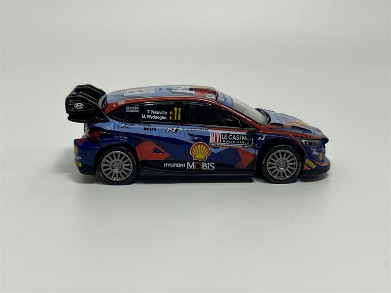 Mini GT Hyundai i20 N Rally 1 Hybrid #11 2023 Rally Monte Carlo Mini GT MGT00710L