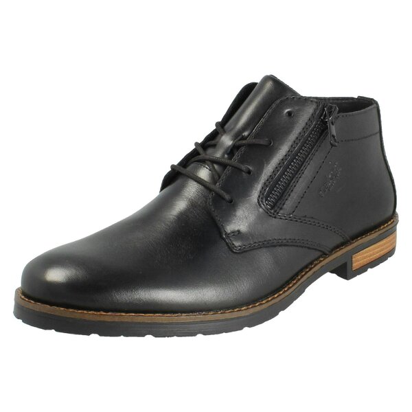 Rieker Mens Rieker Ankle Boots 14609 - Black