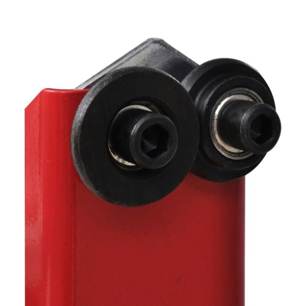 Berkfield Professional Motorcycle Wheel Balancing Stand Red
