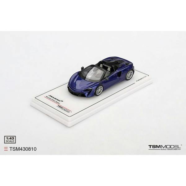 MCSlots McLaren Artura Spider Tanzanite Blue 1:43 Scale TSM430810