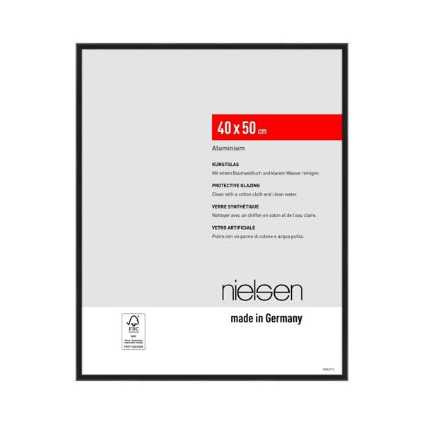 nielsen Atlanta Aluminium Picture Frame - Frosted Black