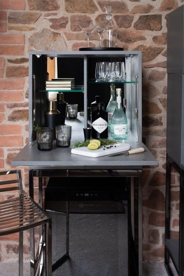Adriana Drinks Cabinet unit by Gillmore British Design