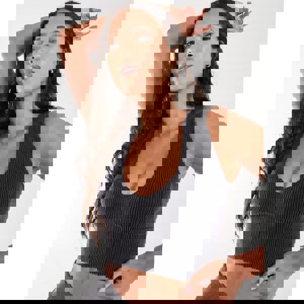 Pink Vanilla Washed Active Crop Top