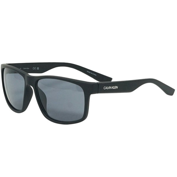 Calvin Klein Smoke Lens Black Sunglasses