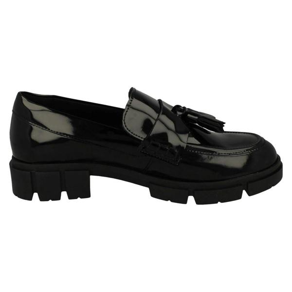 Clarks Ladies Clarks Loafer Style Flat Slip On Shoe Teala Loafer