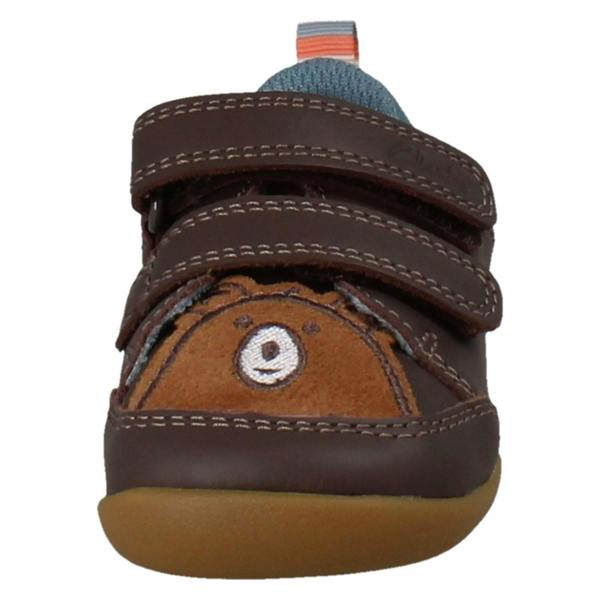 Clarks Boys Clarks Pre-Walking Bear Face Casual Shoes Roamer Eden
