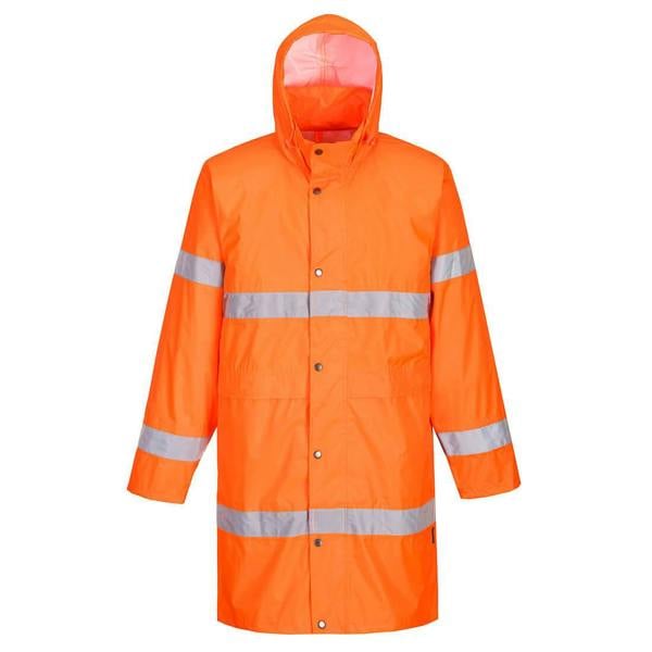 Hi-Vis Rain Coat 100cm Portwest