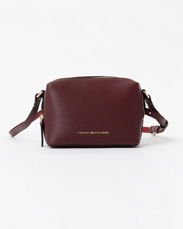 Tommy Hilfiger TH Modern Womens Camera Bag - Oxblood