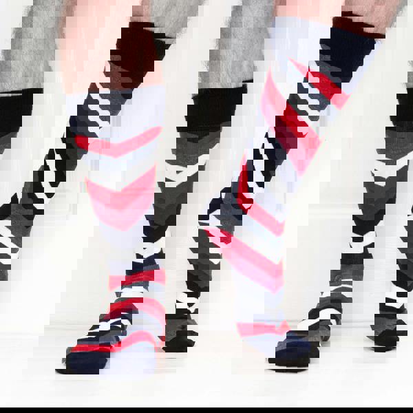 Jemsox Varsity Stripe Mens Organic Cotton Socks