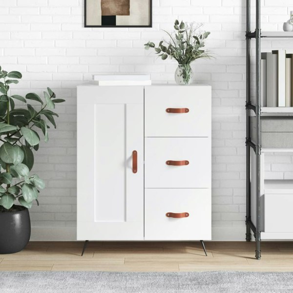 Berkfield Sideboard White 69.5x34x90 cm Engineered Wood
