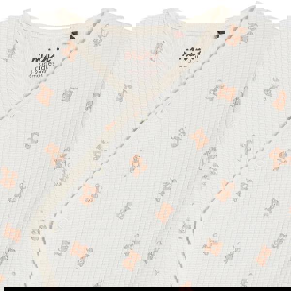 Mini Cuddles Baby Boys Teddy Print 3pc Essentials Gift Set, Multicolour