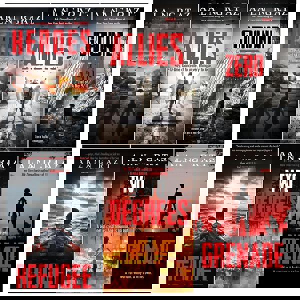 Alan Gratz 6 Books Collection Set (Allies, Two Degrees, Grenade, Refugee, Ground Zero & Heroes)