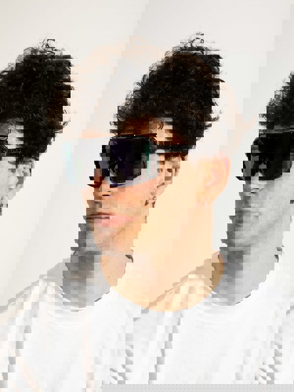 SVNX Polarised Sunglasses in Black Speckle