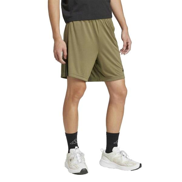 Adidas Mens Sereno Training Shorts - Olive Strata - 