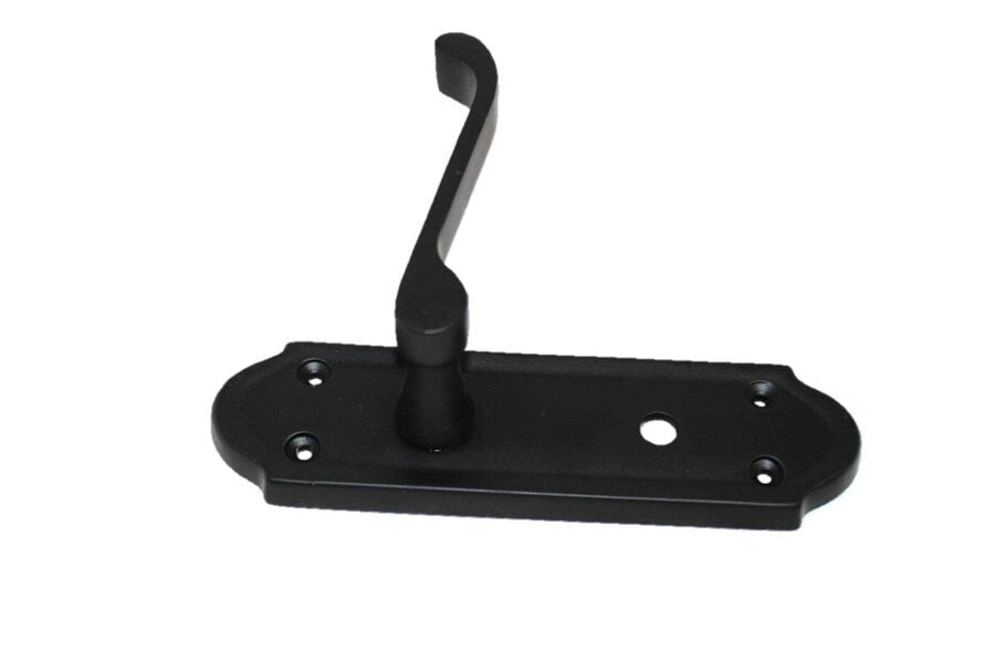 EDH Door Hardware Matt Black Door Handles - Askworth Internal Door Handles Set for Internal Doors