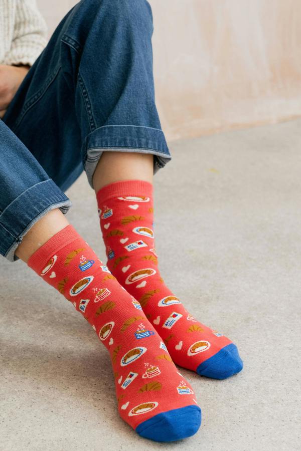 Lily & Me Beau The Bear Bamboo Socks And Decoration Giftbox