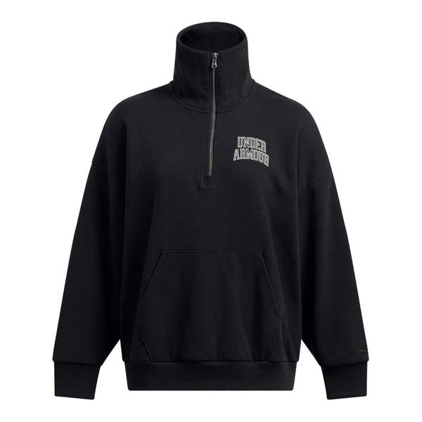 Under Armour Womens/Ladies Icon Sweatshirt - Black - 