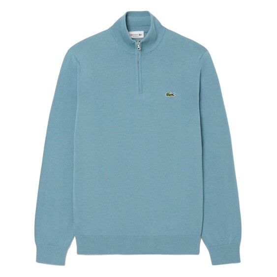 Lacoste AH1980 Quarter Zip Cotton Knit