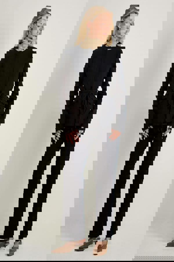 GWD Malika Navy Wide Leg Trouser