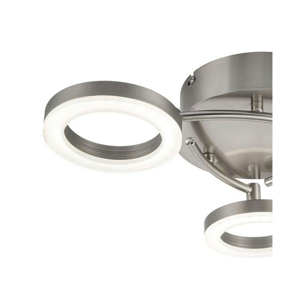 COSYLYTE Juni 3 Ring Integrated LED Ceiling Flush Light