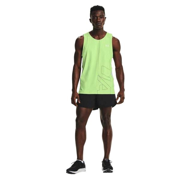 Under Armour Mens Launch Lightweight Running Shorts - Black - 
