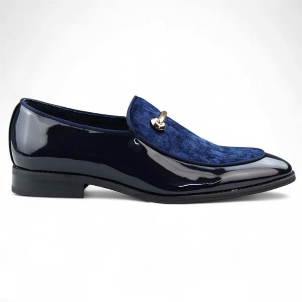 Dolcetto Men’s Smart Loafers Leather Lined Velvet Slip-On Shoes
