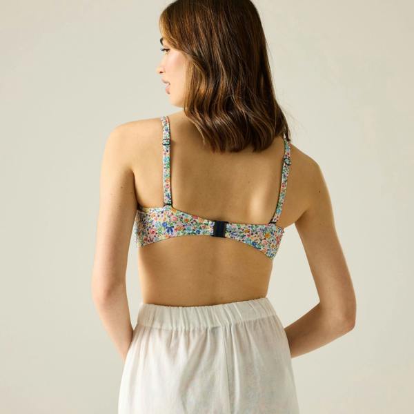 Regatta Womens/Ladies Cath Kidston Harmony Ditsy Bikini Top - Cream - 