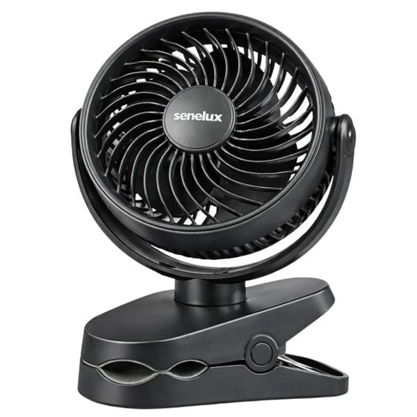 Senelux 5" Wireless Clip-On Fan