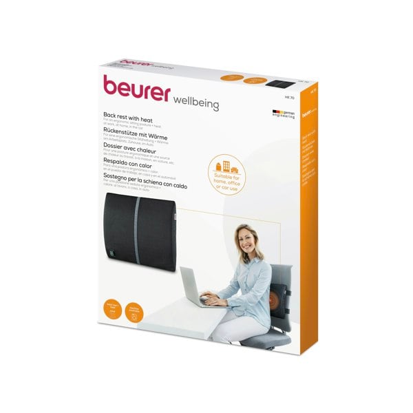 Beurer HK70 Lumbar Heat Pad with Back Rest