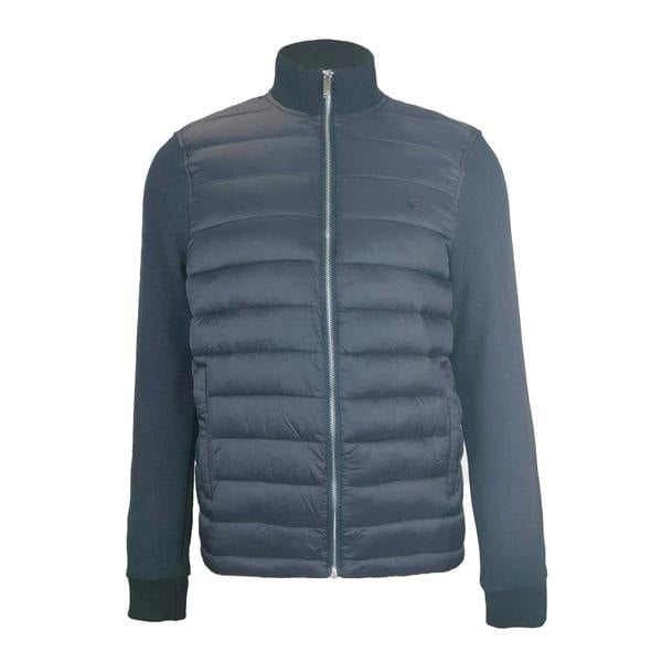 Original Penguin Mens City Padded Hybrid Jacket - Black - 